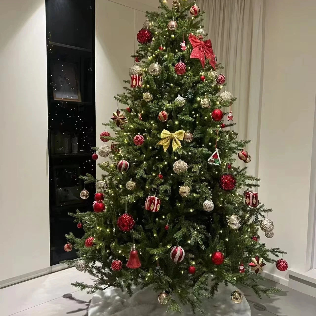Christmas Large Plaza Mall Luxury Decorated 1.5m/1.8/2.1/5/6m Crypto Christmas Tree with Lights