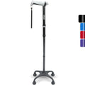Rehand Medical Four-Leg Aluminum Quad Cane-Adjustable Folding Walking Cane for Elderly 0.8kg Lightweight Hospital & Outdoor Use