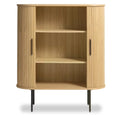 Rustic Style Natural Home Furniture Modern Wood Dinning Bed Hidden Storage Cabinet Side Board Storage Cabinet