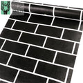 Home Room Decoration Self Adhesive PVC Wallpaper Brick Stone Design Waterproof for Interior Decor