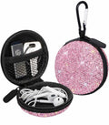 Customized Portable EVA Hard Shell Earphone Case Waterproof Headphone Organizer Storage Pouch Bag