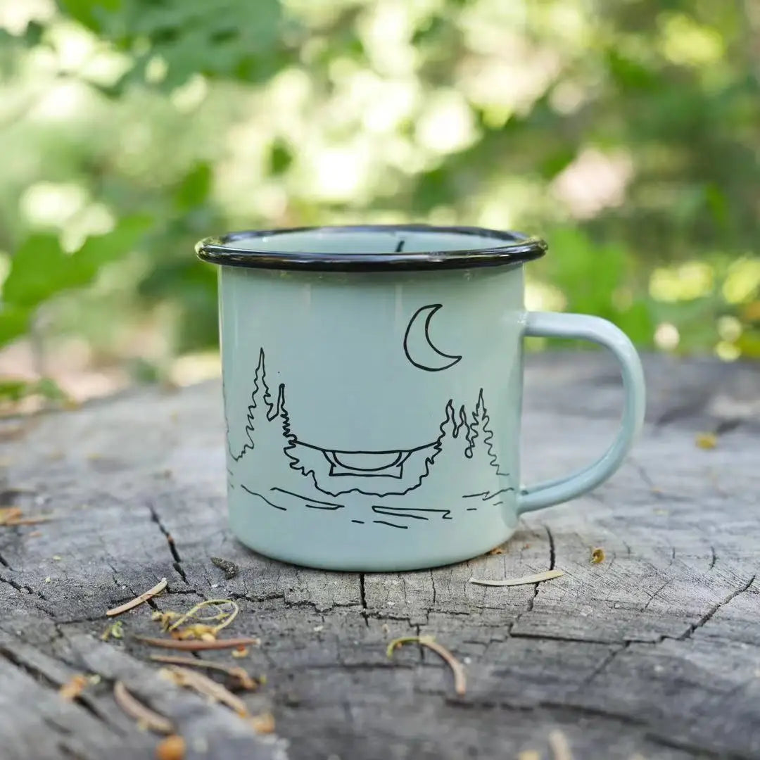 Wholesale Vintage Souvenir Enamel Coffee Cup Enamelware Custom Enamel Camping Campfire Mug Retro Mug