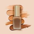 DIY Full Cover Vegan Matte Waterproof Liquid Foundation with Concealer Oil-Control 24H Long Lasting Dark Skin Tone