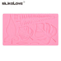 Plant Series Monstera Leave Shape Silicone Fondant Cake Mold Fern Leaf Fondant 3D Cake Decoration Baking Tools