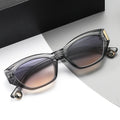 2025 Trendy Vintage Retro Cat Eye Small Shades with UV400 Green Metal Full Rim Oval Frame in Pink Comfortable Women's Sunglasses