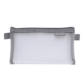 Customized Label Make up Storage Holder Transparent Paper Document Pouches Net File Bags Organizer Mesh Zipper Pencil Case