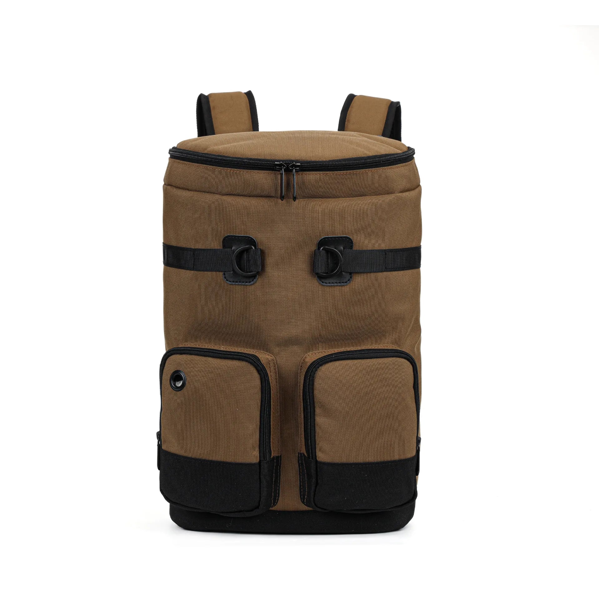 Environmentally Friendly Recycled Material R-PEET Backpack for Men Recyclable Outdoor and Casual Dual-shoulder Bag