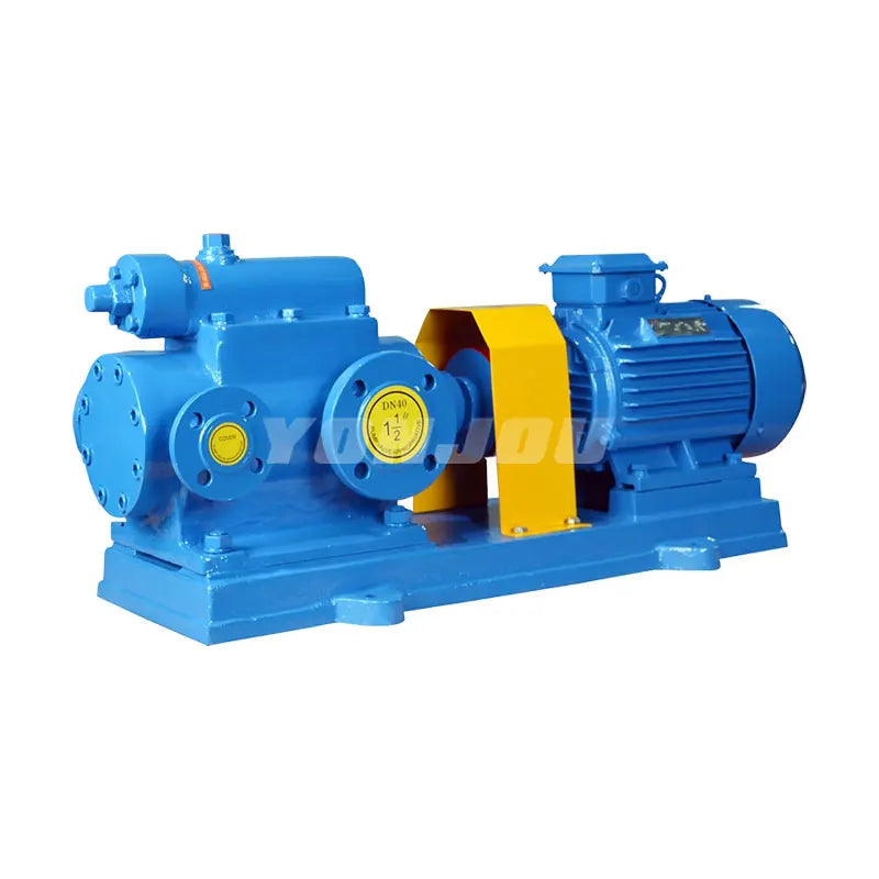 YonJou LQ3G Electric High Viscosity Transfer Bitumen Emulsion Pump Three Screw Pump Heating Jacket for Automotive Industry OEM