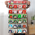 Custom Printing OEM Cheap Greetings Christmas Cards Small Christmas Greeting Cards With Envelope