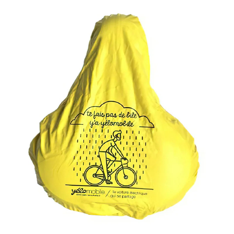 OEM Polyester Foldable Eco Recycled RPET Waterproof Bicycle Saddle Seat Cover