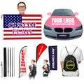 Promotional Product Sports NHL3x5 Ft 100% Polyester Double-sided Brass Ring Outdoor Ice Hockey Custom Banner