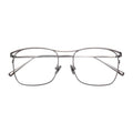 Modern Style Women's Fashion Eyeglass Frames Round Optic Metal with Diamond Face Shape Match
