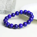 Feng Shui Style Natural Lapis Lazuli Bracelet Polished and Engraved Fashionable Home Decoration