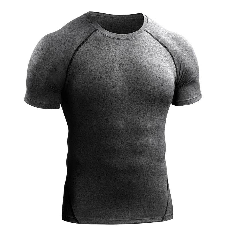 Plain Men's t Shirt Polyester Tee Quick  Tshirts Custom Sublimation Printing logo Unisex Gym Sports T-shirts for Men