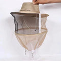 Beekeeper Anti Bee Hat Beehive Beekeeping Cowboy Hat Mosquito Bee Insect Net Veil Head Face Protector