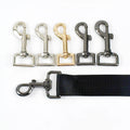 Meetee BF785 20*73mm DIY Luggage Hardware Accessories Keychain Lobster Clasp Bag Strap Connection Light Gold Swivel Dog Buckles