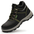 GUYISA OEM Fast Shipping Rubber Soles Men's Boots for All Seasons Wear-resistant Black Women's Safety Shoes Industry Work Boots