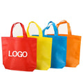 Wholesale Eco Friend  Reusable Non Woven Tote Biodegradation Shopping Bag   Custom logo Printed in Stock