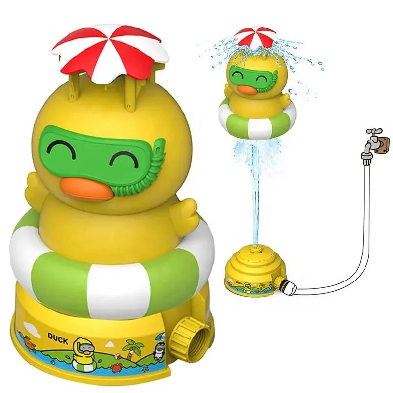 Hot Selling Water Spray Launcher Toy Summer Outdoor Garden Water Spray Toys Dinosaur Sprinkler Water Sport Toys