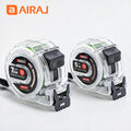AIRAJ Fluorescent Stainless Steel Tape Measure 7.5 Meter Thick 25mm Widened High-Precision Waterproof Wear-Resistant Measuring