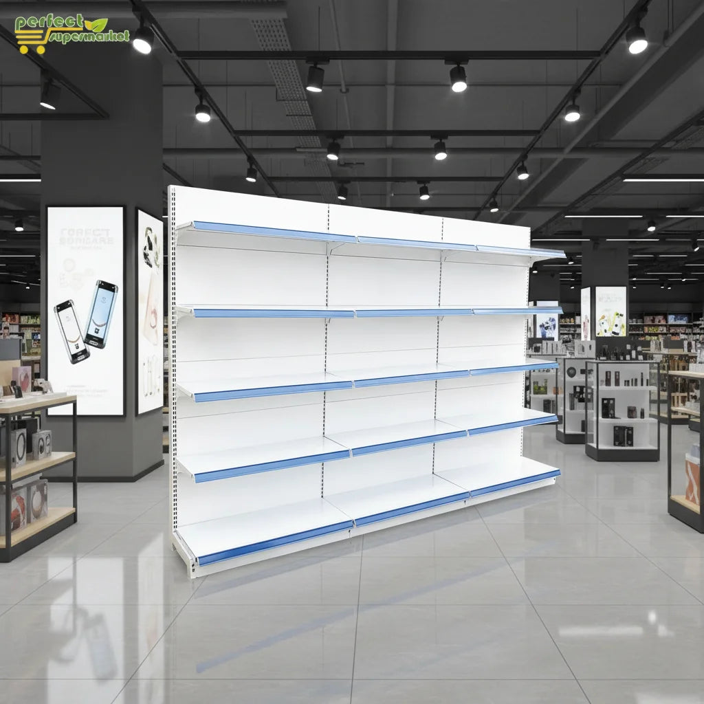 Cheap Price Heavy Duty Metal Supermarket Storage Rack for Convenience Stores Gondola Shelf