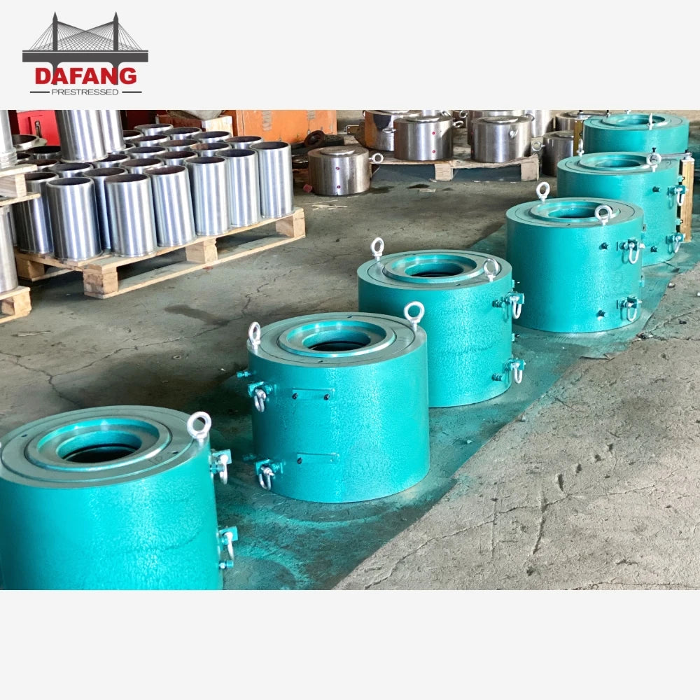 100 Ton Post Tension Stressing Hydraulic Electric Jack Hydraulic Cylinder Jack