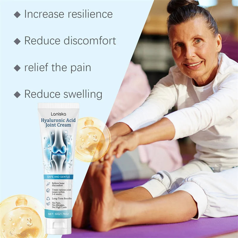 Laniska Joints Moisturizing Muscle Flexibility Improving Resilience Increasing Pain Relieving Hyaluronic Acid Joint Cream