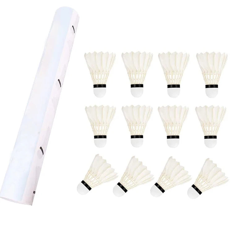 Factory Supply Super Grade Goose Feather Baton Master Equalievent Badminton Shuttlecock