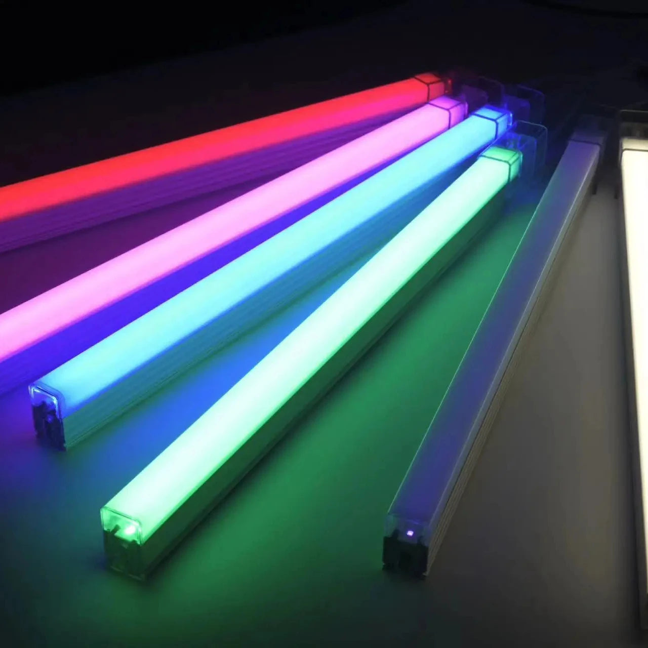 2022 Wholesale Faddish Car Washing Booth Car Ceiling Detailing Lights Garage Lamp Car Hexagon Led Light Working Light From China