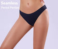 Low Waist Thong Styles Floral Pattern Period Panties Washable Fabric Menstrual Underwear 4 Layer Leakproof Menstrual Panties