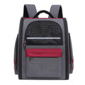 New Design Wholesale Fashion Deluxe Dog Cat Pet Travel Backpack Zipper Closure Portable Outdoor Carry Bag (Polyester Plastic)
