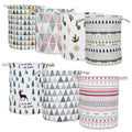 New Super Large Laundry Basket Round Dirty Clothes Toys Folding Bucket Anti-dust Big Storage Barrel Hamper