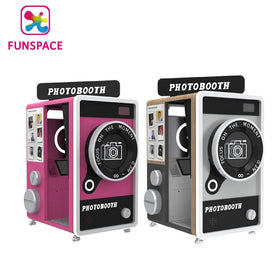 Touch Screen Photo Booth Portable Instant Photo Printing Station for Sale