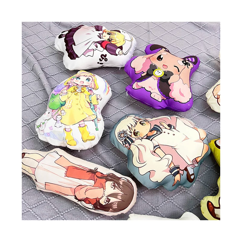 Custom Knitted Throw Pillow Cute Cartoon Anime Buti Printed Double Sided Body Pillow Sleeping Hugging