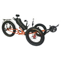 Free Door to Door Shipping Rear Suspension 3 Wheel Foldable Fat Tyre Recumbent Trike Mountain Bike