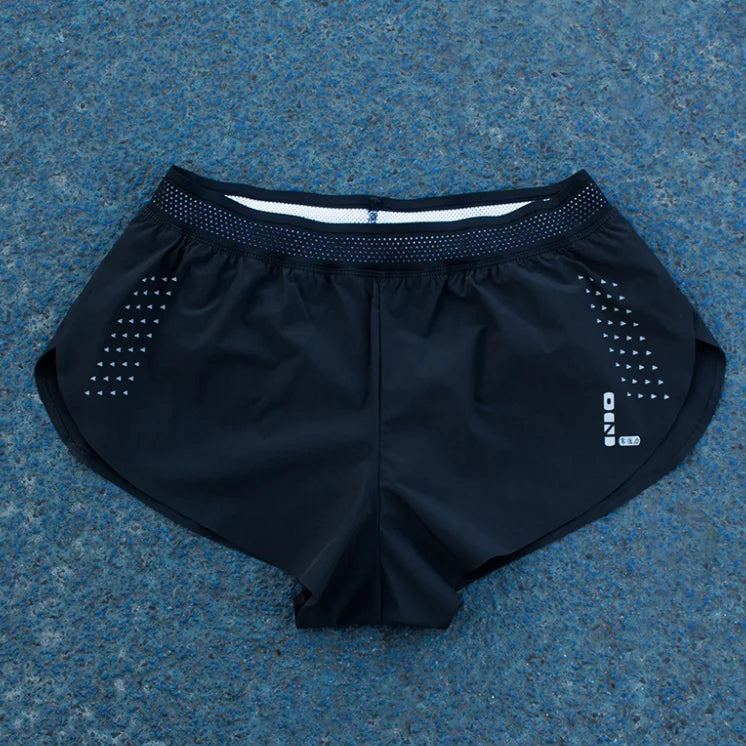 Custom Men's Heat Seal Running Shorts Seamless Fitness Sports Wear Casual Elastic Waist Design with Digital Printing Wholesale