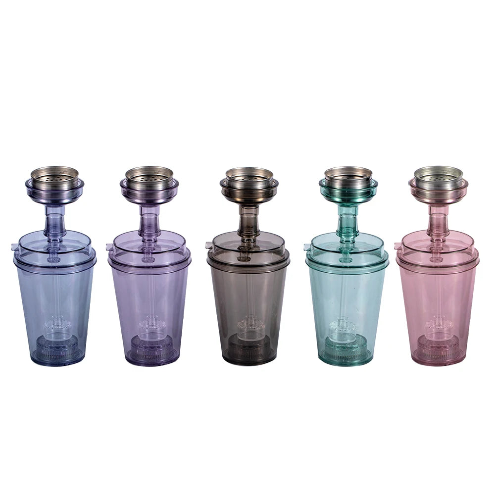 Wholesale Small Plastic Portable Acrylic Hookah Shisha Cup Custom Travel Chicha Hookah Cup New Design Cheap Price