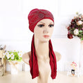 High Quality Turban Rhinestone Scarf Soft Jersey Cotton Instant Hijab Cap With Stones for Muslim Lady