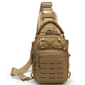 Wholesale Top Quality Multifunction 1000d Nylon Durable Waterproof Laser Cut Molle  Tactical Shoulder Sling Bag