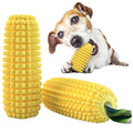 Sustainable Eco-Friendly 3D Cute Corn Shape Dog Toothbrush Chew Toy Squeaky Feature Durable Molar Stick Made TPR Rubber