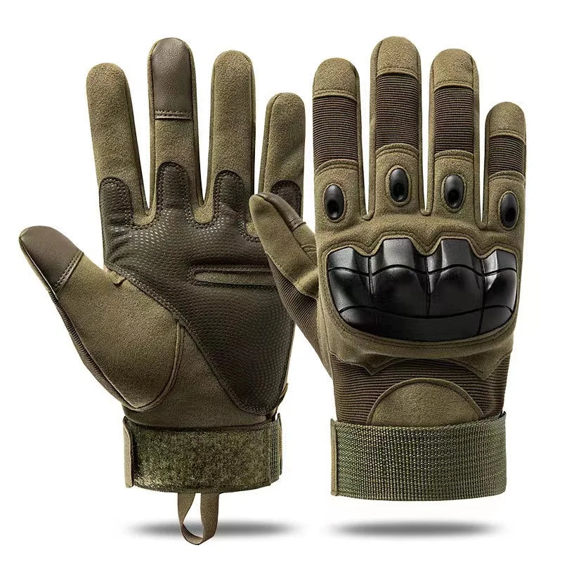 Tactical All Finger Gloves Sports protection Fitness Men's Motorcycle Outdoor Motorcycle Riding Boxing Gloves
