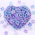 Hengxin 10-12 MM Acrylic Star Bow Mix Colorful Triangle Square Beads for Slime Crafts Decorations Children DIY Toys