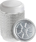 9 Inch Round Heavy Duty Disposable Aluminum Pans With Clear Plastic Lids