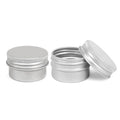 Mini Aluminium Lip Balm Jar Aluminum Tin Round Cosmetic Cream Hair Wax Skin Care Cream Aluminum Jar