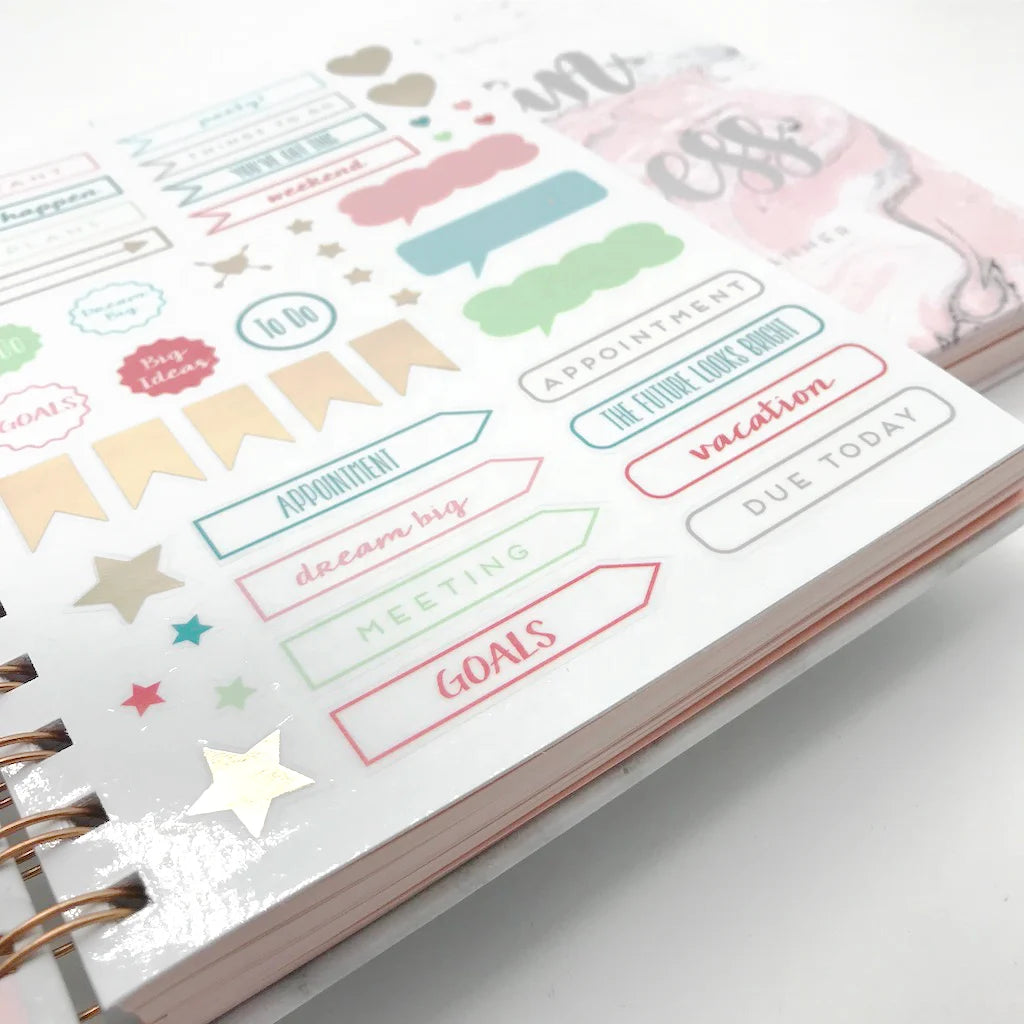 Planner Sticker Custom Sticker Sheet 2023-2022 for Notebooks Sets