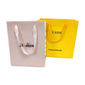 Wholesale Recyclable Coated Paper Shopping Gift Bag Reusable and Offset Printed for Clothing and Jewelry Packaging