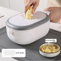 Kitchen Multifunctional Vegetable Cutter Potatoes and Radish Shredder Washing and Cutting One Shredder Home Slicer Wiper
