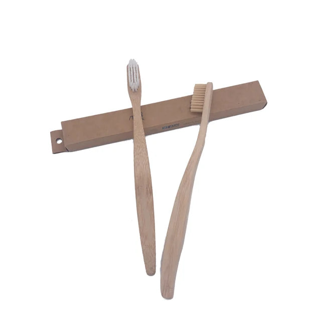 Newly Released OEM Customizable Natural Bamboo Toothbrush Foldable and Disposable Toothbrush