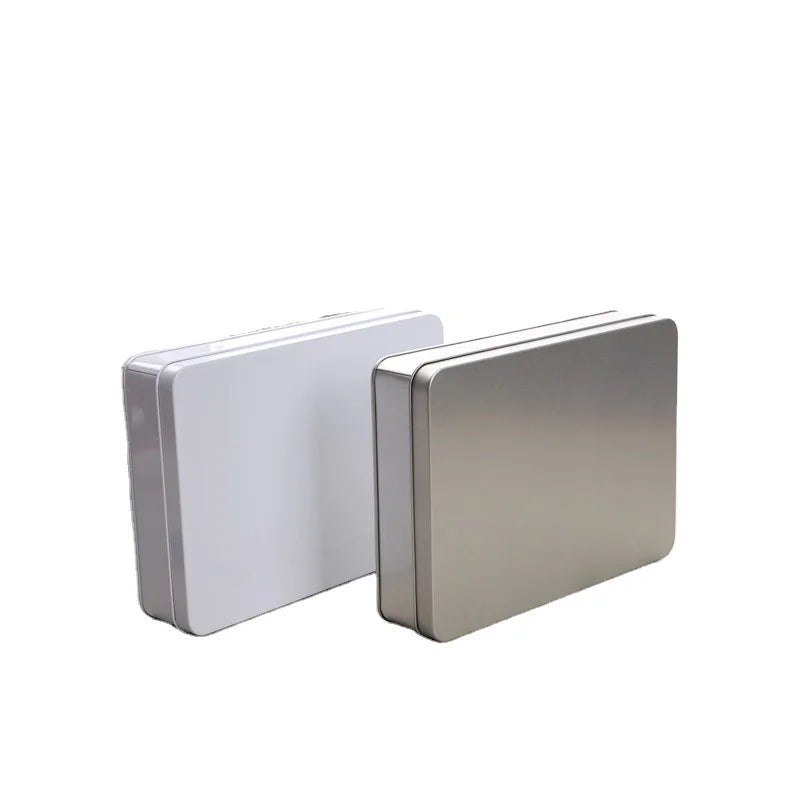 188x136x40mm Rectangular Tin Box for Gifts Accessories Tools Chocolate Biscuits Toys