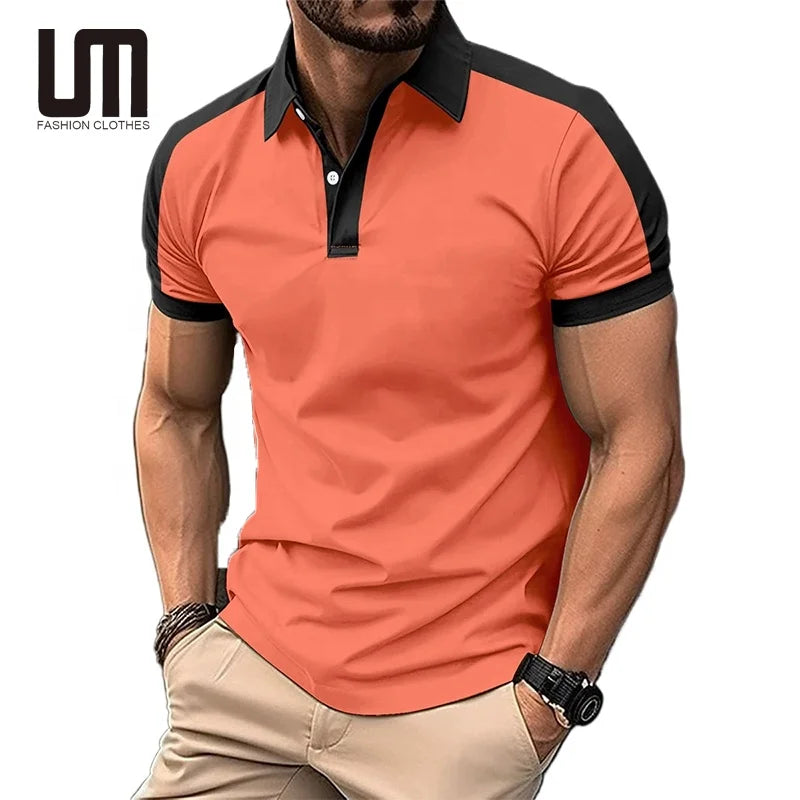 Cheap New Product Men s Summer Casual Tops Tees Business Breathable Short Sleeve T Shirts